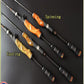 Carbon Casting Fishing Rod, Lightweight Lure Rod with Wood Root Handle for Carp Lure Fishing