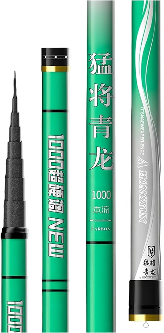Carbon Fiber Telescopic Fishing Rod Portable Fishing Pole Ultra-Light and Ultra-Hard 19 Tuned Casting Rod for Reservoirs, Lakes and Many Other Waters (8-16M(16m)