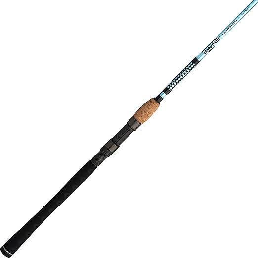 Ugly Stik Carbon Inshore Spinning Rod, Durable and Balanced Fishing Rod, 24-Ton Graphite Blank, Solid Graphite Tip for Increased Sensitivity